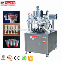 Tube filler and sealer ultrasonic plastic tube filling and sealing machine/toothpaste tube filler and sealer HX